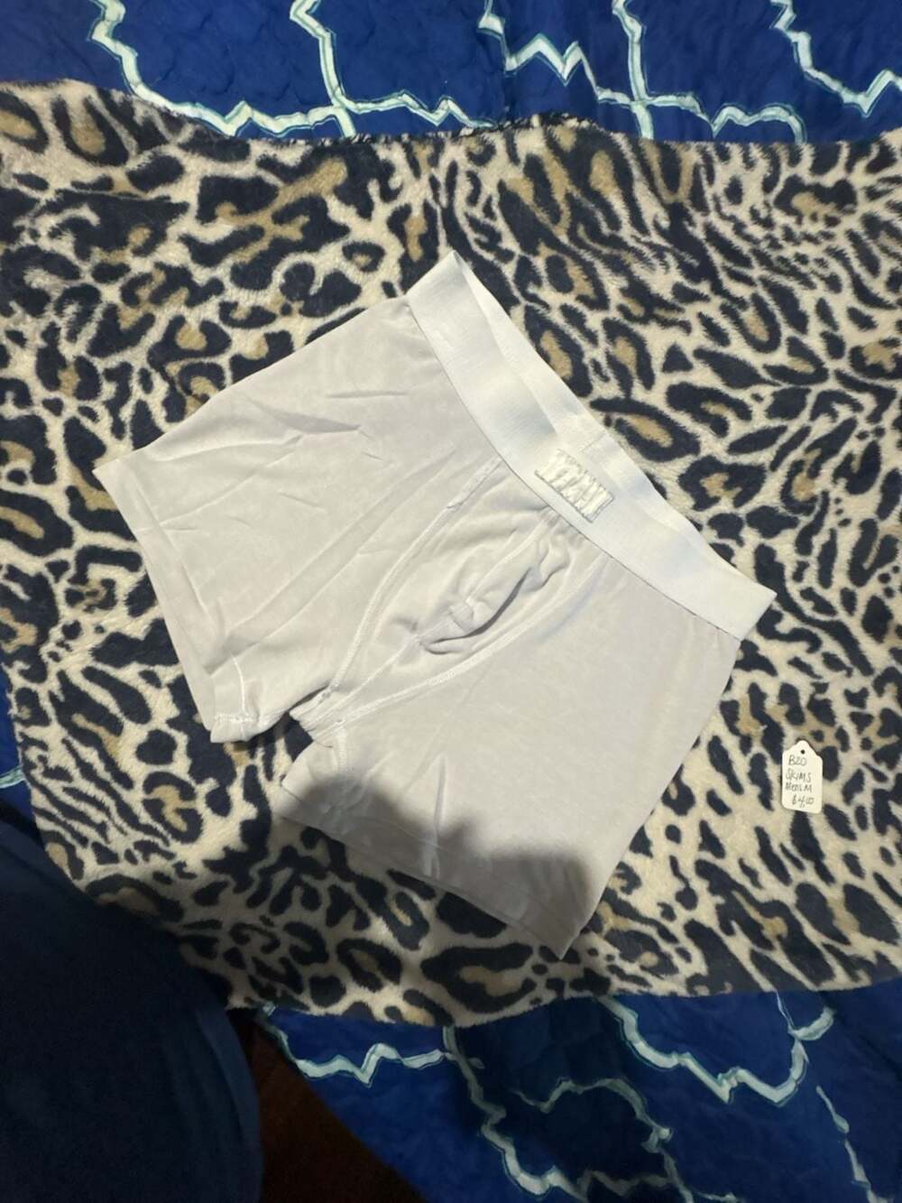 SKIMS Mens Cotton Blend Boxer Briefs